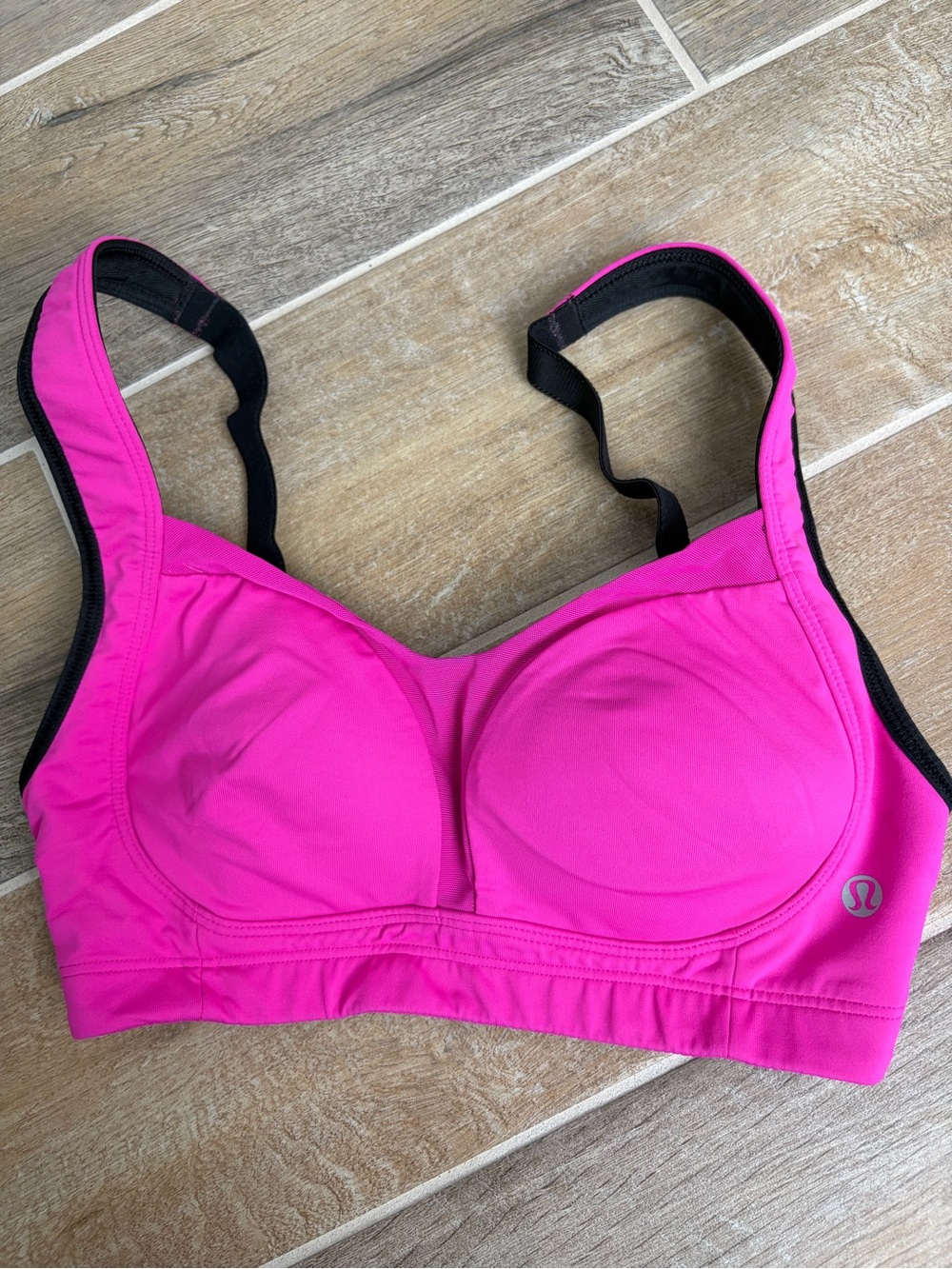 lululemon athletica Hot Pink High-Support Sports Bra